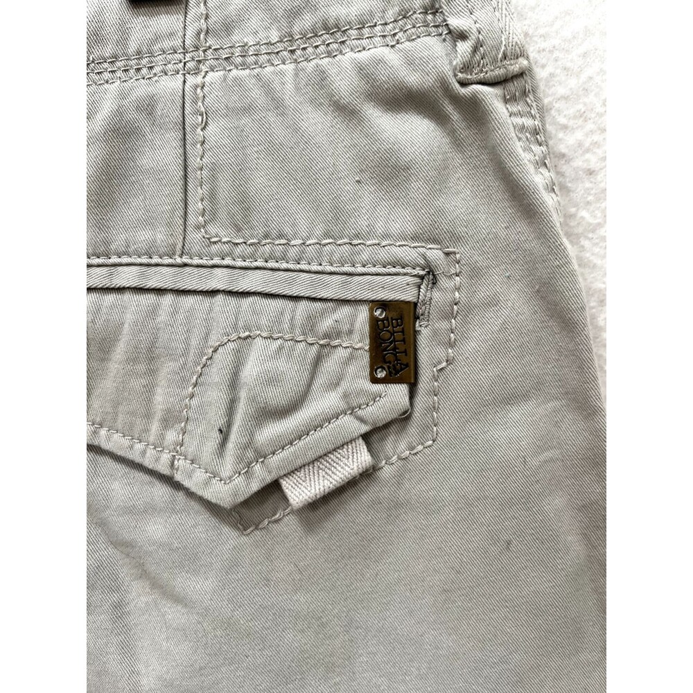 Men’s Billabong Tan Khaki Chino Cargo Pocket Shorts, SIZE 34 Baggy Surf Board - Picture 5 of 10